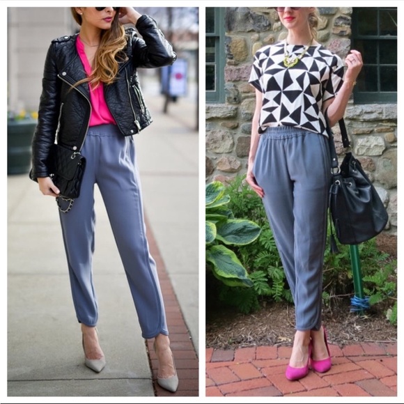 J. Crew Grey Elastic Reese Joggers - Picture 13 of 16